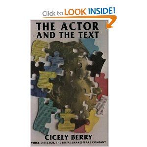 The Actor and the Text Cover