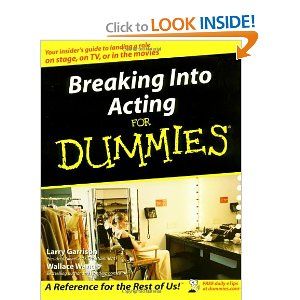Breaking Into Acting For Dummies Cover
