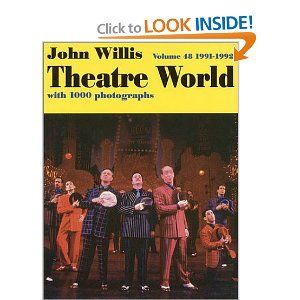 Theatre World 1991-1992, Vol. 48 Cover