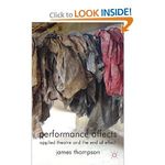 Performance Affects: Applied Theatre and the End of Effect
