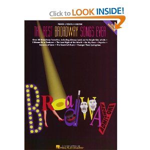 The Best Broadway Songs Ever Cover