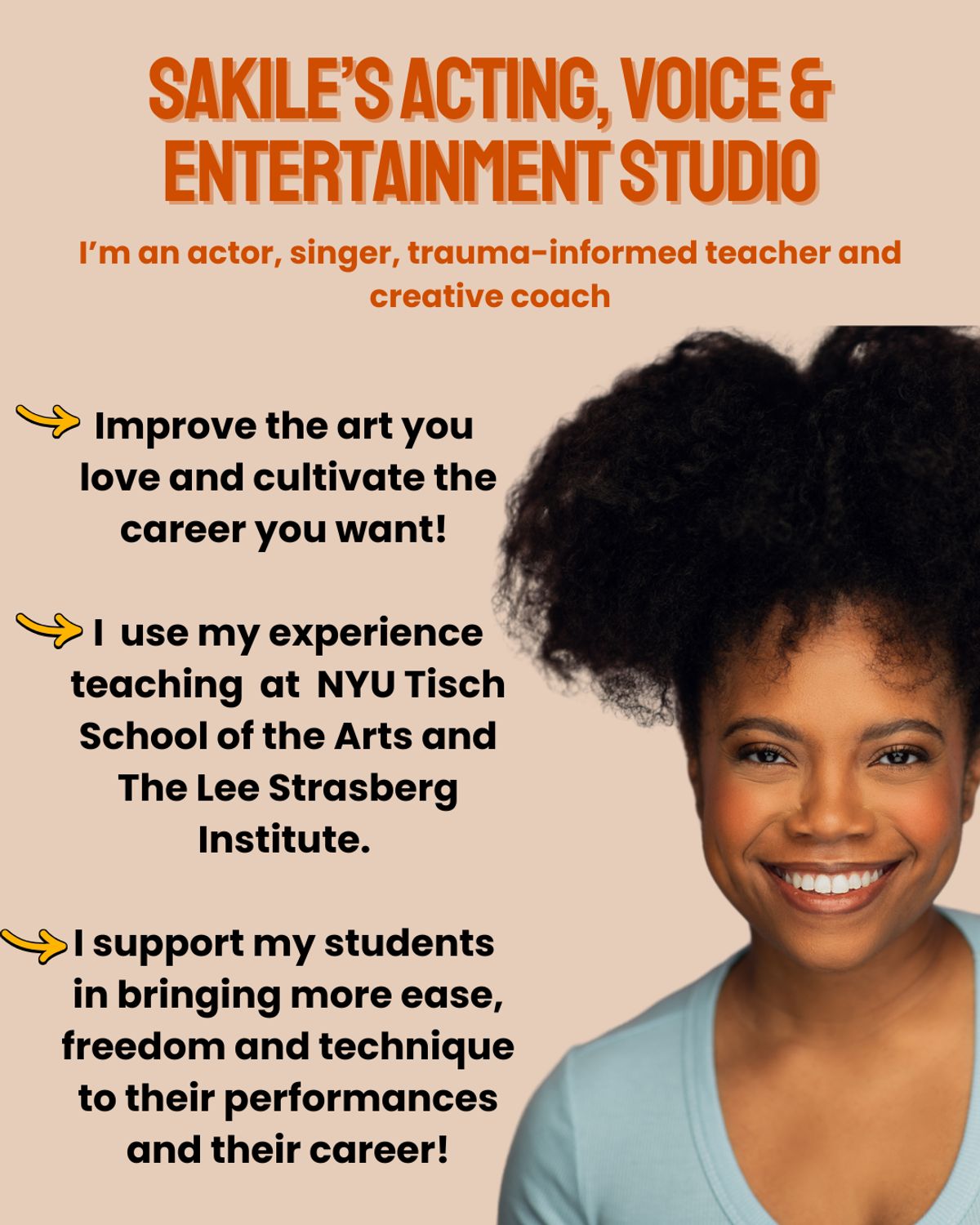 Get Acting & Voice Coaching at S.A.V.E.Studio!