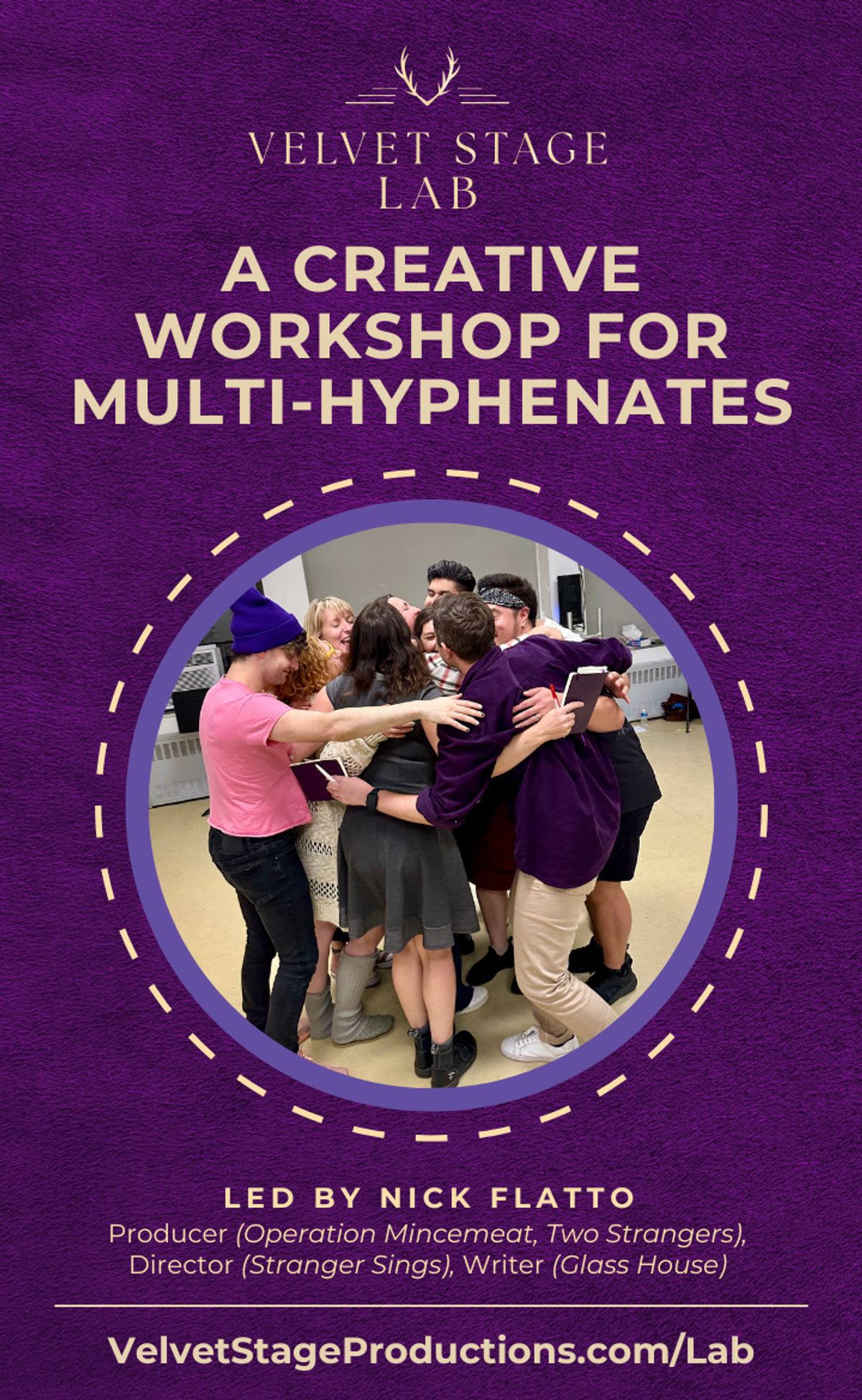 Velvet Stage Lab - A Creative Workshop For Multi-Hyphenates