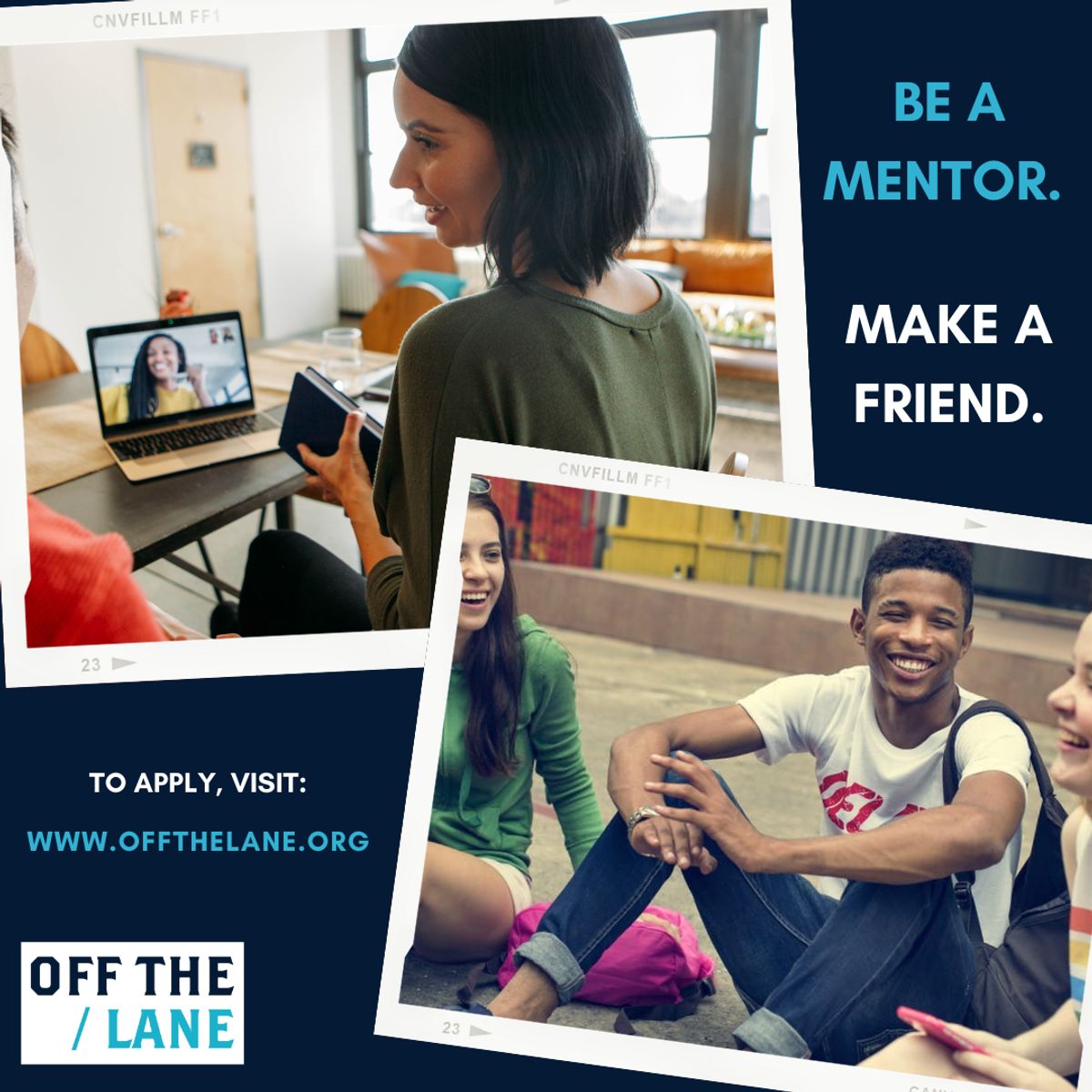Off The Lane Mentorship Program - MENTOR for Arts & Entertainment Mentorship Program