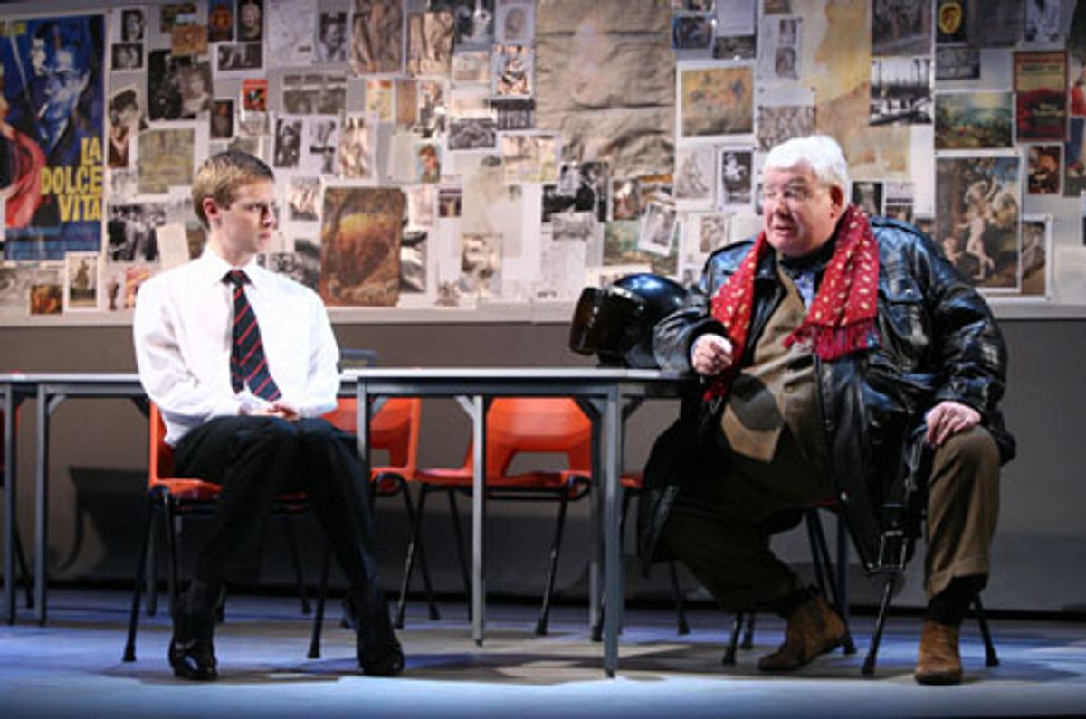 Samuel Barnett (Posner) and Richard Griffiths (Hector) at 
