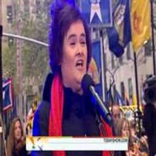 STAGE TUBE: Susan Boyle Sings 'I Dreamed a Dream' on NBC's Today Show
