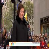 STAGE TUBE: Susan Boyle Sings 'Wild Horses' on NBC's Today Show