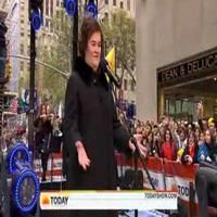 STAGE TUBE: Susan Boyle Sings 'Cry Me a River' on NBC's Today Show
