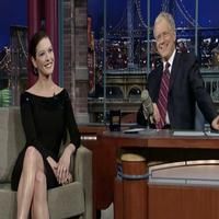 STAGE TUBE: Catherine Zeta-Jones on The Late Show with David Letterman