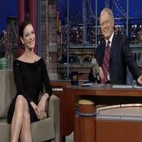 STAGE TUBE: Catherine Zeta-Jones on The Late Show with David Letterman Video