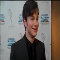 STAGE TUBE: GLEE's Colfer Talks Kurt and Finn Relationship, Obama, and More