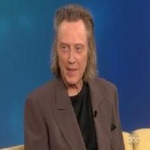 STAGE TUBE: BEHANDING's Christopher Walken Visits 'The View'