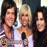 STAGE TUBE: Donny Osmond Celebrates 'DANCING' Success with ET Video