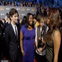 STAGE TUBE: GLEE On The Red Carpet at The People's Choice Awards Video