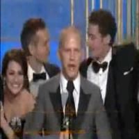 STAGE TUBE: GLEE Wins Golden Globe Award!