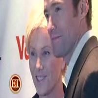 STAGE TUBE: 'STEADY RAIN' Star Hugh Jackman Teases His 'Half Date' Night to ET