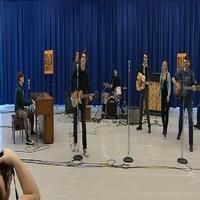 STAGE TUBE: MILLION DOLLAR QUARTET Cast In Rehearsal