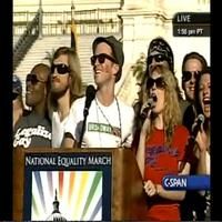 TV: Stage Tube - HAIR Cast Performs at National Equality Rally