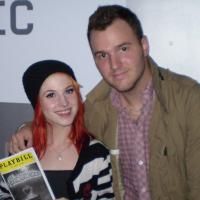 Photo Flash: Chad Gilbert, Hayley Williams Visit THE TOXIC AVENGER