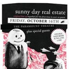 STG Presents Sunny Day Real Estate 10/16 At Paramount Theater 