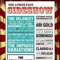 The Deconstructive Theatre Project Presents The Lower East Sideshow Fundraising…