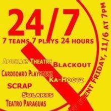 Blackout Theatre Presents 24/7- A Series Of 7 Plays 11/7