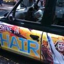 Photo Flash: London Taxi Promotes HAIR