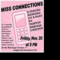 Actors' NET of Bucks County Presents MISS CONNECTIONS 11/20 At The Heritage Center