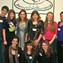 Andrea Burns Leads Broadway Artists Alliance Students in a Song Interpretation…