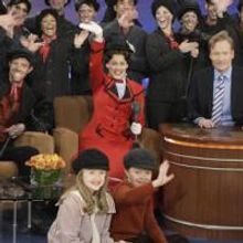 Photo Flash: Cast of MARY POPPINS Visits The Tonight Show Conan O'Brien