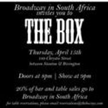 Cocktails for a Cause Held At The Box, Broadway in South Africa 4/15