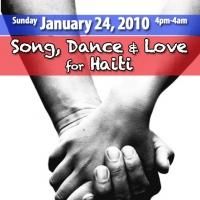 Cielo Hosts SONG, DANCE & LOVE FOR HAITI Benefit 1/24