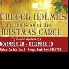Taproot Theatre Company's SHERLOCK HOLMES AND THE CASE OF THE CHRISTMAS CAROL Opens 1
