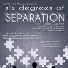 Kentwood Players Presents SIX DEGREES OF SEPARATION 1/8-2/13