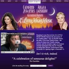 Official Website Launches for A LITTLE NIGHT MUSIC