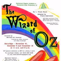 The Kentwood Players Present THE WIZARD OF OZ 11/21, 12/5, 12/12