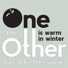 ONE IS WARM IN WINTER, THE OTHER HAS A BETTER VIEW Runs December 3-13 At Fortyfive Do