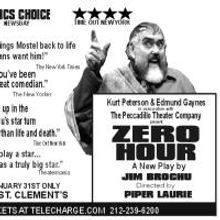 ZERO HOUR To Move to The DR2 Theatre for An Open-Ended Run