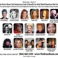RRAZZ Room Hosts 2nd Anniversary Gala & Benefit for Haiti Relief/American Red Cross