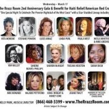RRAZZ Room Hosts 2nd Anniversary Gala & Benefit for Haiti Relief/American Red Cross