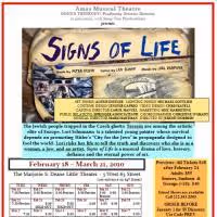 Amas Musical Theatre Presents SIGNS OF LIFE 2/16/2010
