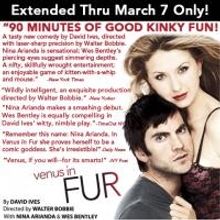 Classic Stage Company Extends VENUS IN FUR Through 3/28