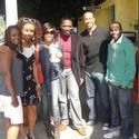 Photo Flash: Oscar-Nominee Taraji Henson Visits With Cast of Emmett Till