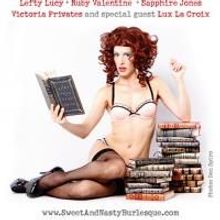 Sweet and Nasty Burlesque Disrobes the Classics at GLITTERATURE 101 9/21