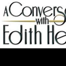 Susan Claassen in 'A CONVERSATION WITH EDITH HEAD' continues tour in Texas & Oklahoma