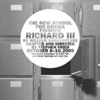 The New School for Drama Presents RICHARD III 10/10