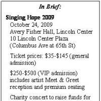 Renowned Artists from Across the Globe Share the Stage for Charity 10/24