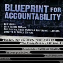 Culture Project's BLUEPRINT FOR ACCOUNTABILITY Launces at Times Center 5/31