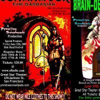 The Screwheads Perform BRAIN-DEAD ALIVE 6/5, CONANATOR 6/12 At Great Star