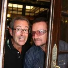 Bono Attends A Rehearsal For THE BOYS IN THE PHOTOGRAPH